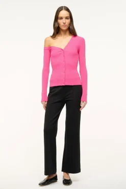 Knits|Tops<STAUD CRAFTSMAN SWEATER PUNCH