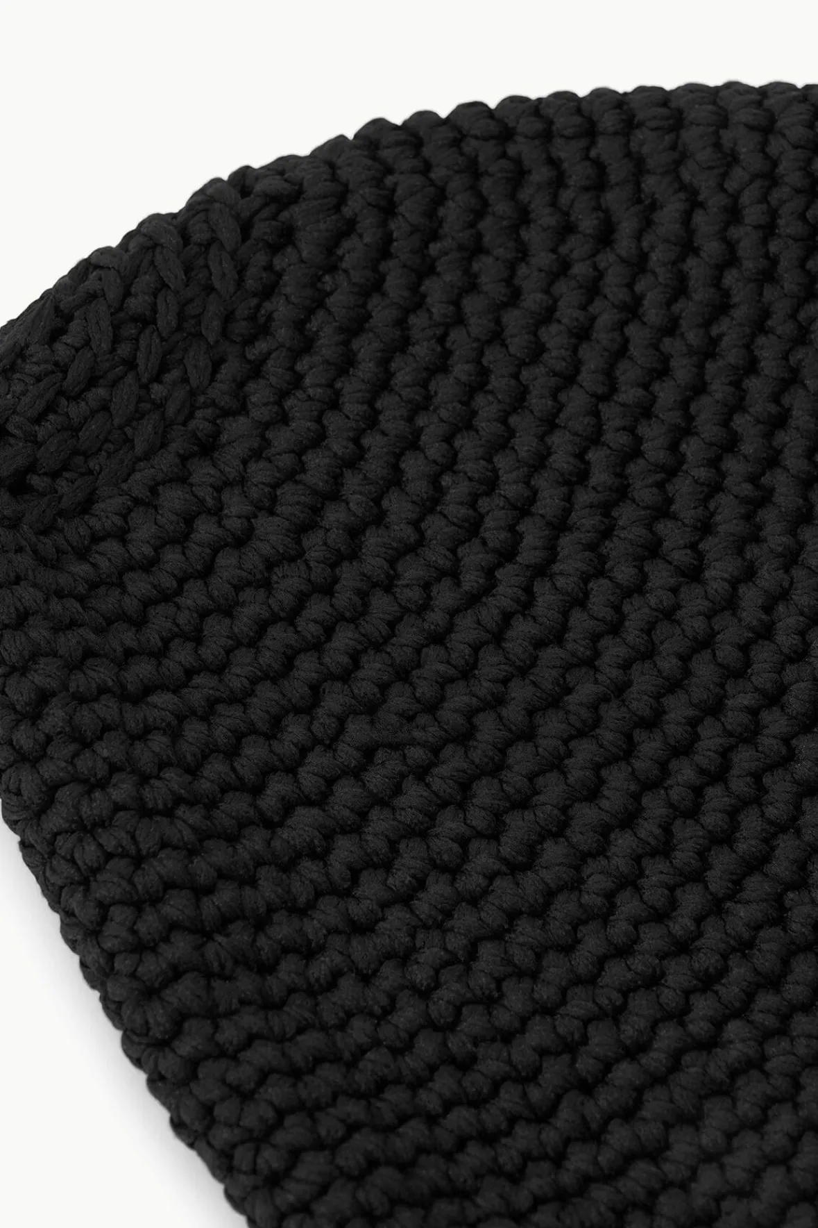 Hats<STAUD CROCHET HAT BLACK
