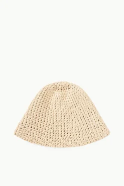 Hats<STAUD CROCHET HAT NATURAL