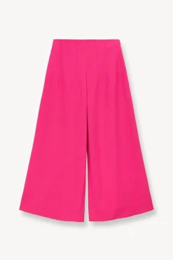 Pants & Shorts<STAUD CROPPED CALEB PANT MAGENTA