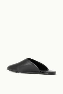 Pet Slippers|Pet Handbags<STAUD CUSTOM ABBY SLIPPER BLACK