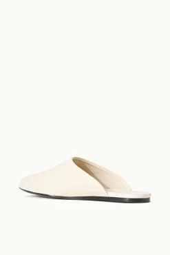 Pet Handbags|Pet Slippers<STAUD CUSTOM ABBY SLIPPER   CREAM