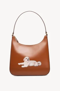 Custom Handbags|Pet Handbags<STAUD CUSTOM ALEC BAG TAN