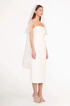 STAUD Bride<STAUD CUSTOM EMBROIDERED VEIL