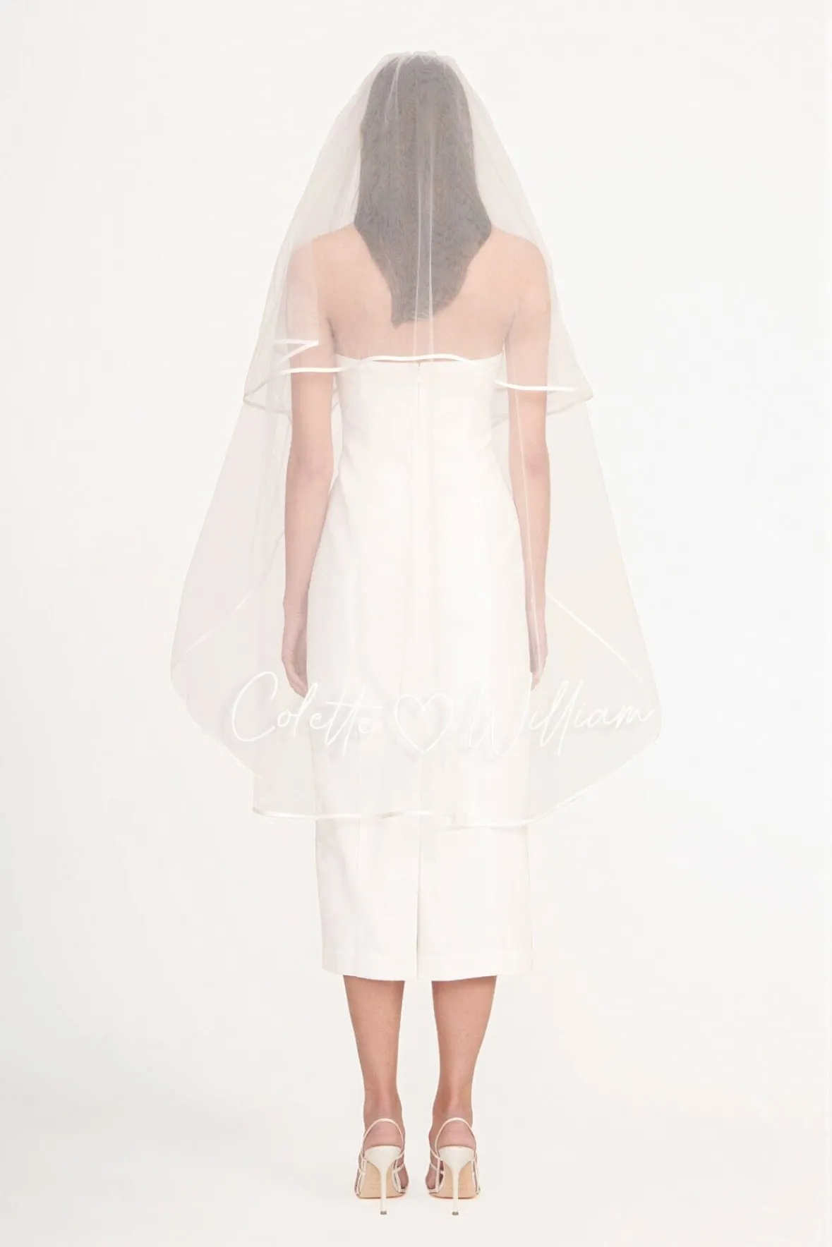 STAUD Bride<STAUD CUSTOM EMBROIDERED VEIL
