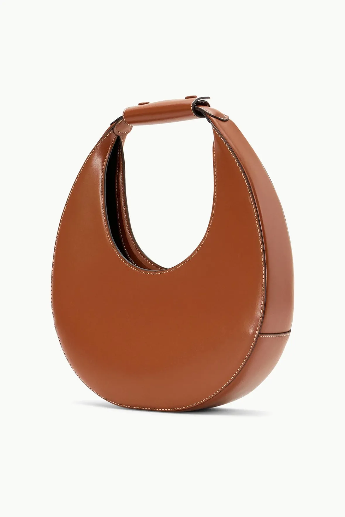 Custom Handbags|Pet Handbags<STAUD CUSTOM MOON BAG TAN