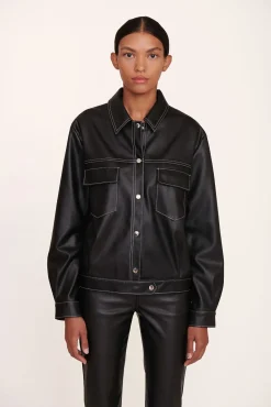Pet Ready To Wear|Outerwear & Jackets<STAUD CUSTOM RYAN JACKET BLACK