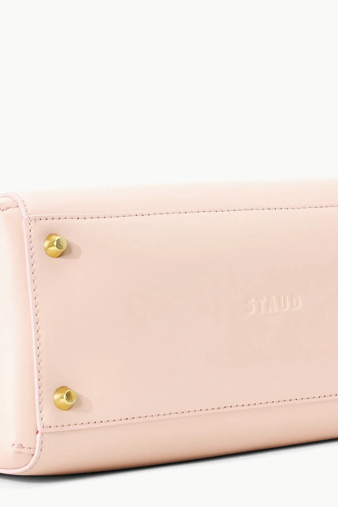 Custom Handbags|Pet Handbags<STAUD CUSTOM SHIRLEY LEATHER BAG BLUSH