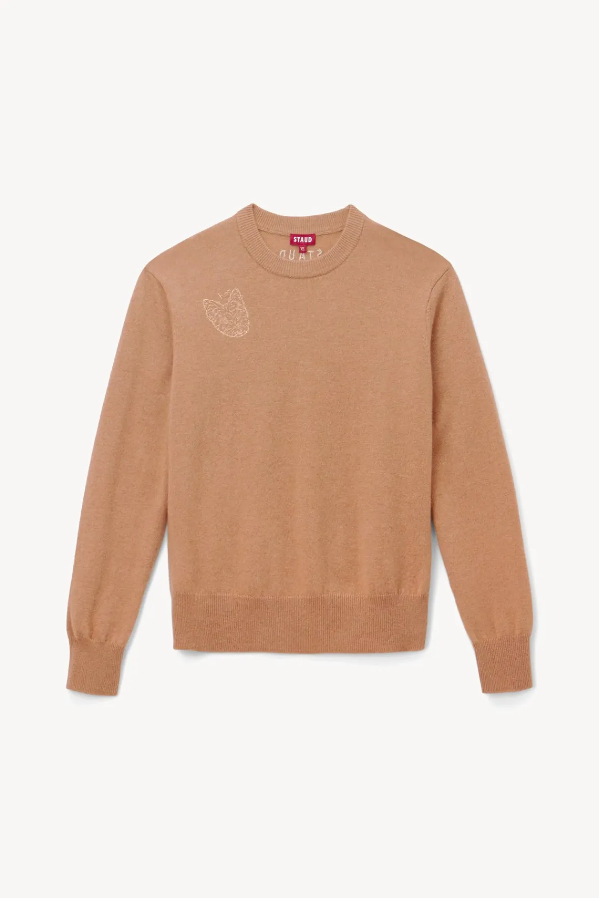 Pet Sweats & Knits<STAUD CUSTOM x C.BONZ CASHMERE SWEATER CAMEL