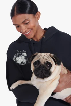 Pet Sweats & Knits<STAUD CUSTOM x C.BONZ HOODED SWEATSHIRT BLACK