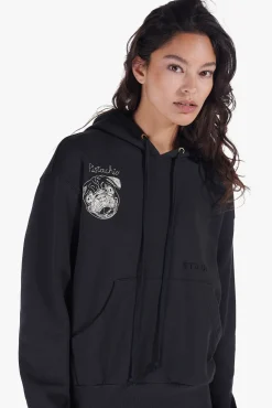 Pet Sweats & Knits<STAUD CUSTOM x C.BONZ HOODED SWEATSHIRT   BLACK