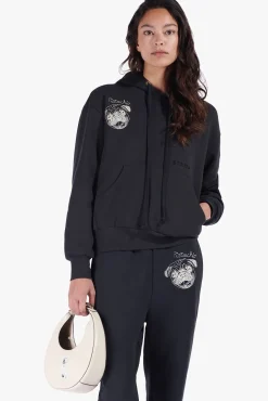 Pet Sweats & Knits<STAUD CUSTOM x C.BONZ HOODED SWEATSHIRT   BLACK