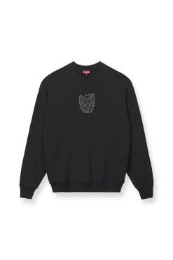 Pet Sweats & Knits<STAUD CUSTOM x C.BONZ OVERSIZED SWEATSHIRT   BLACK