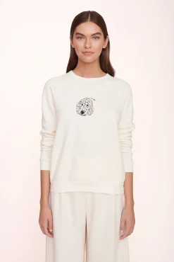 Pet Sweats & Knits<STAUD CUSTOM x C.BONZ SWEATSHIRT   CREAM