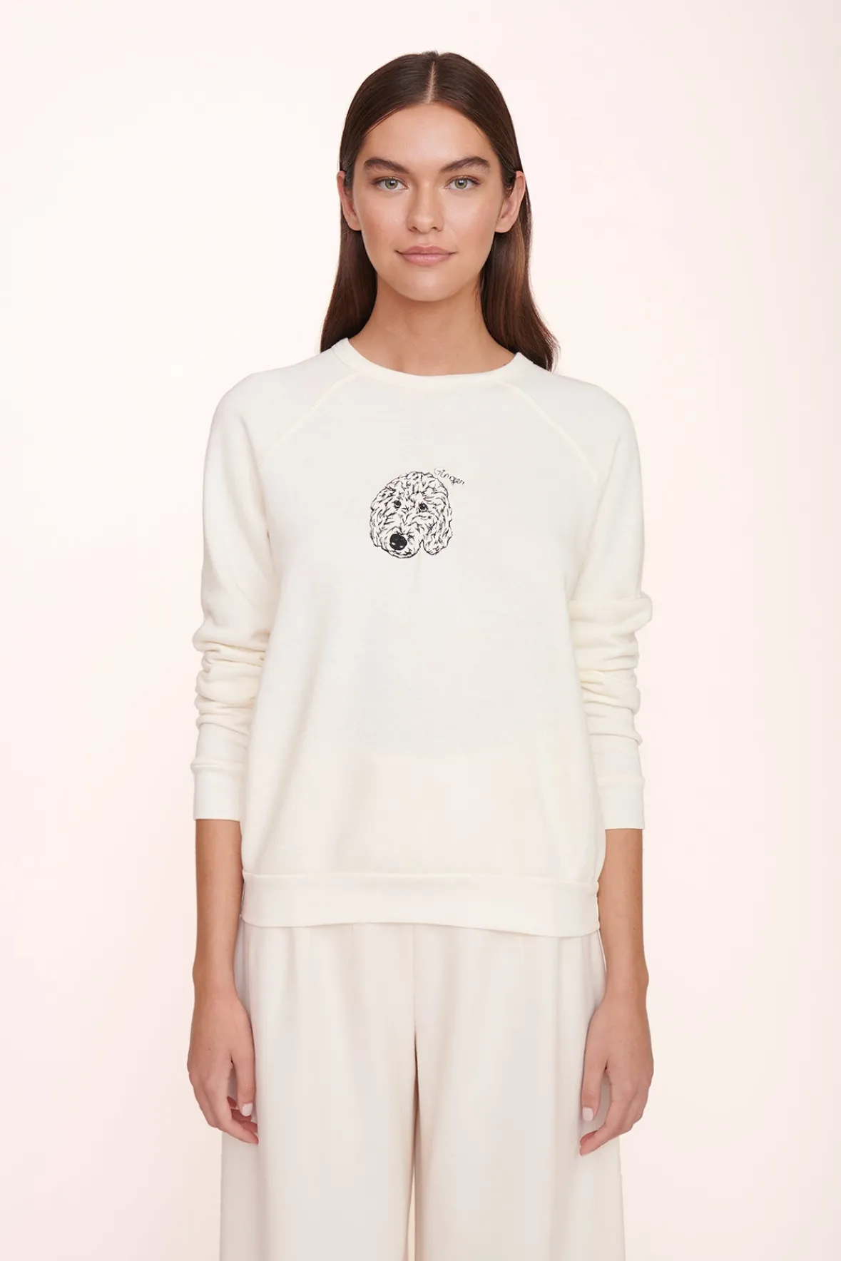 Pet Sweats & Knits<STAUD CUSTOM x C.BONZ SWEATSHIRT CREAM