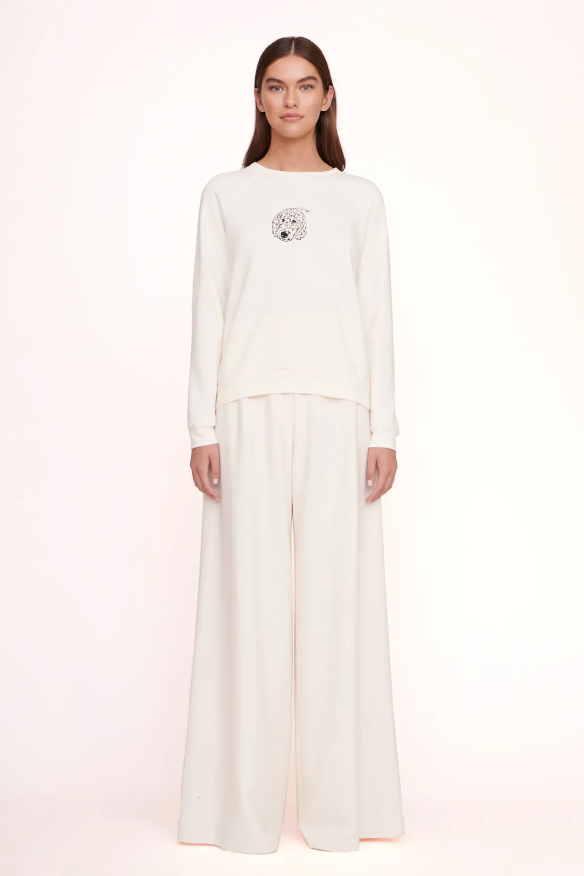 Pet Sweats & Knits<STAUD CUSTOM x C.BONZ SWEATSHIRT CREAM