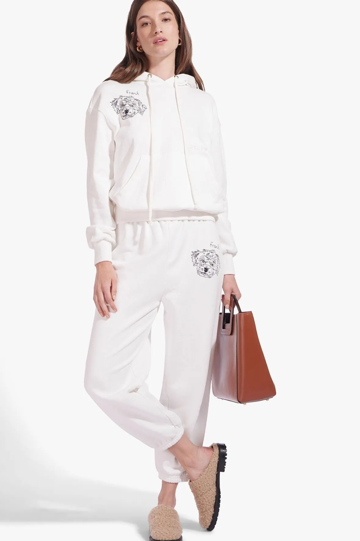 Pet Sweats & Knits<STAUD CUSTOM x C.BONZ SWEATPANT IVORY
