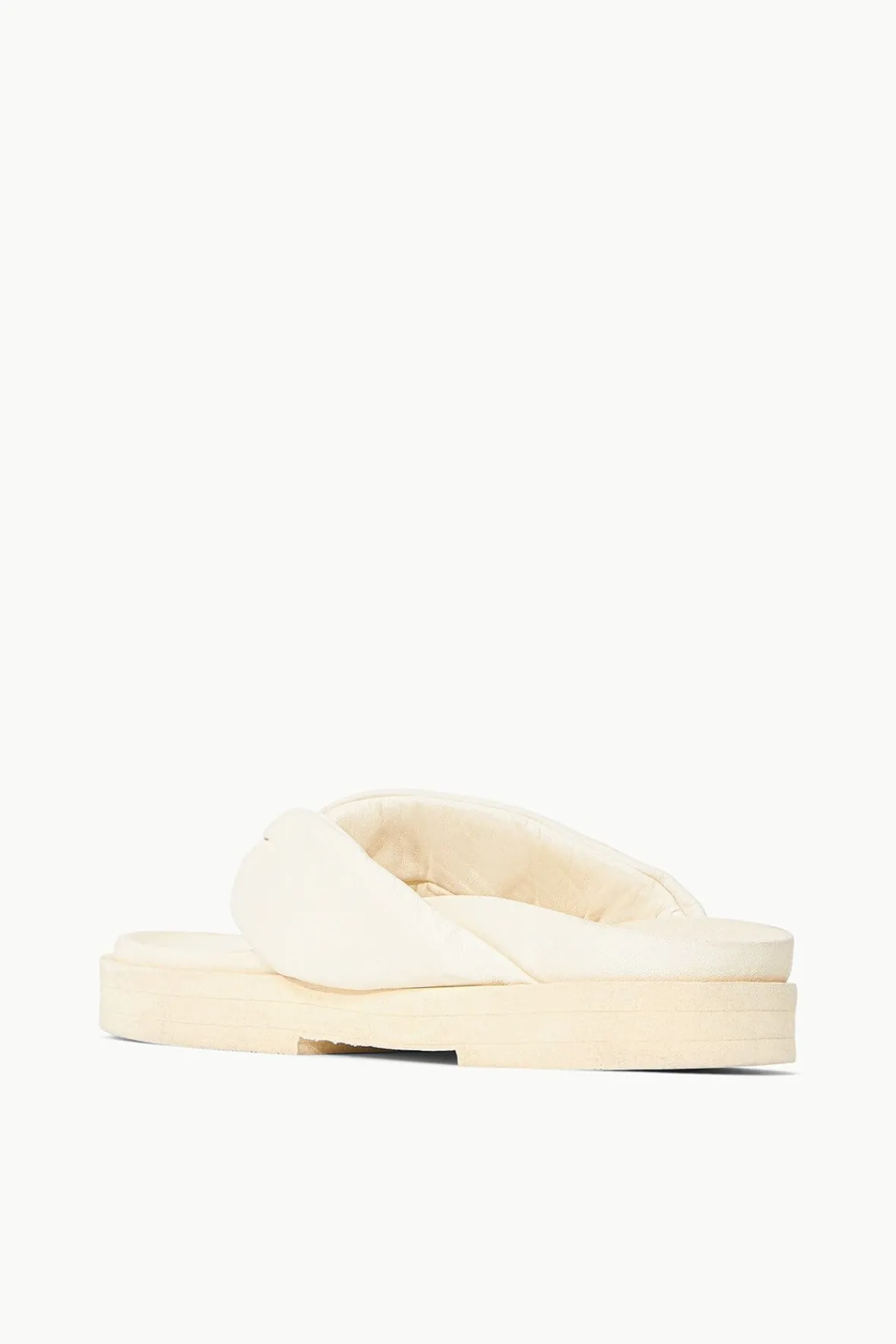 Platforms & Wedges<STAUD DAHLIA PLATFORM CREAM