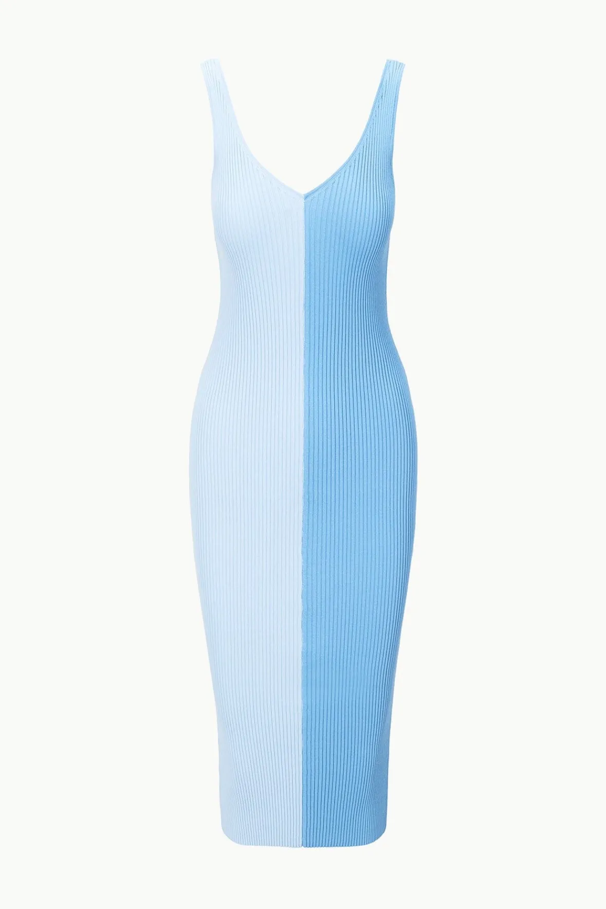 Dresses<STAUD DANA DRESS PERIWINKLE MULTI PERIWINKLEMULTI