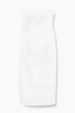 Dresses<STAUD DANIELA DRESS WHITE