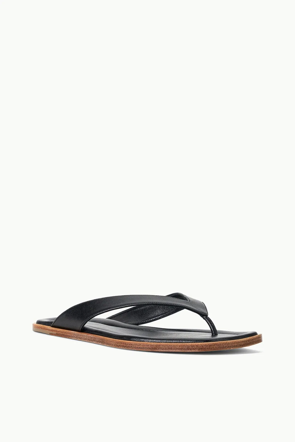 The Dante Thong|Spring Slides<STAUD DANTE THONG SLIDE BLACK