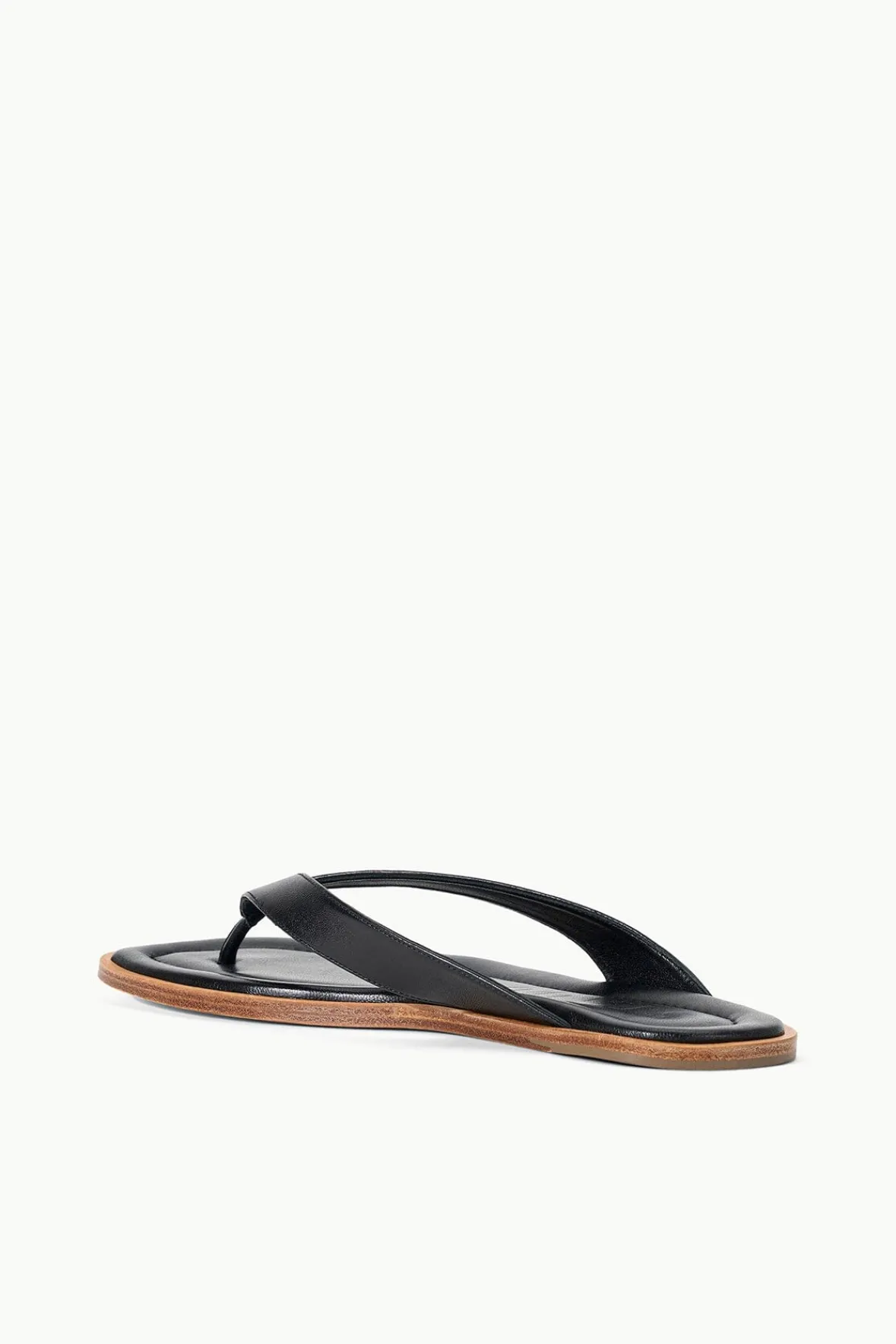 The Dante Thong|Spring Slides<STAUD DANTE THONG SLIDE BLACK