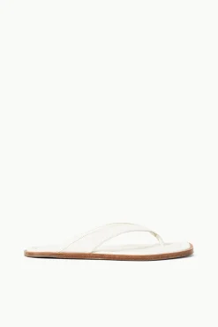 The Dante Thong|Sandals<STAUD DANTE THONG SLIDE   PAPER