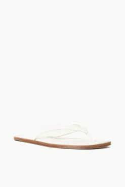 The Dante Thong|Sandals<STAUD DANTE THONG SLIDE   PAPER