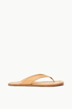 Sandals|Spring Slides<STAUD DANTE THONG SLIDE   PORCINI