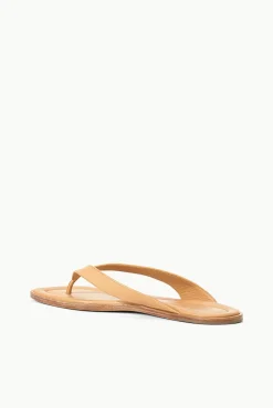 Sandals|Spring Slides<STAUD DANTE THONG SLIDE   PORCINI
