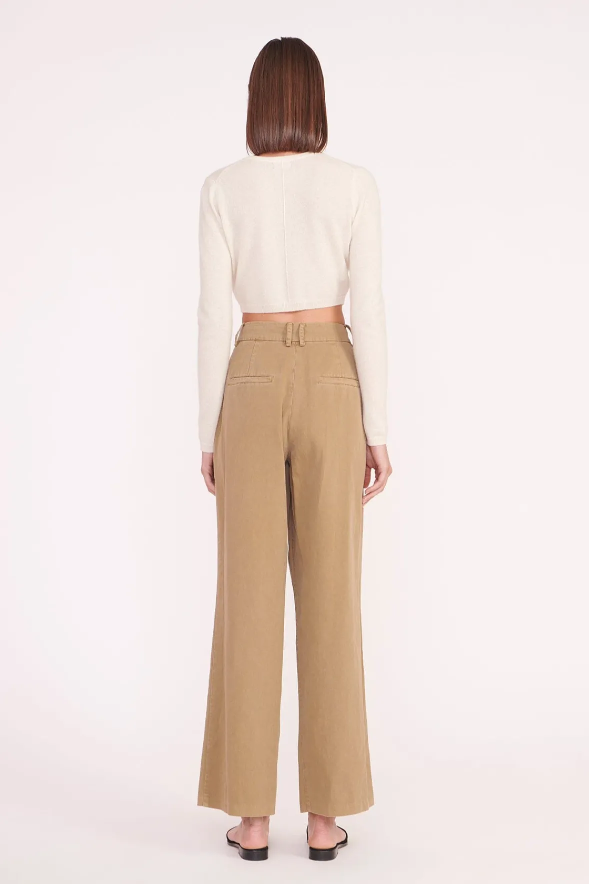 Knits<STAUD DEANNA SWEATER CREME