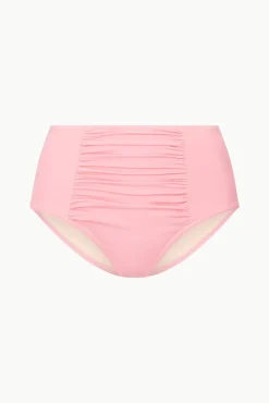 Bikinis<STAUD DECLAN HIGH RISE BIKINI BOTTOM  PEARL PINK PEARLPINK
