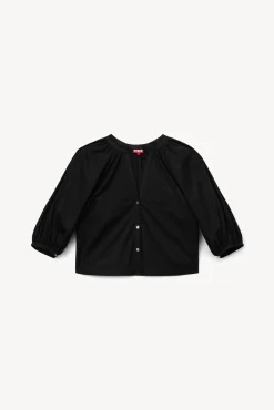 Tops|Poplin Shop<STAUD DILL TOP BLACK