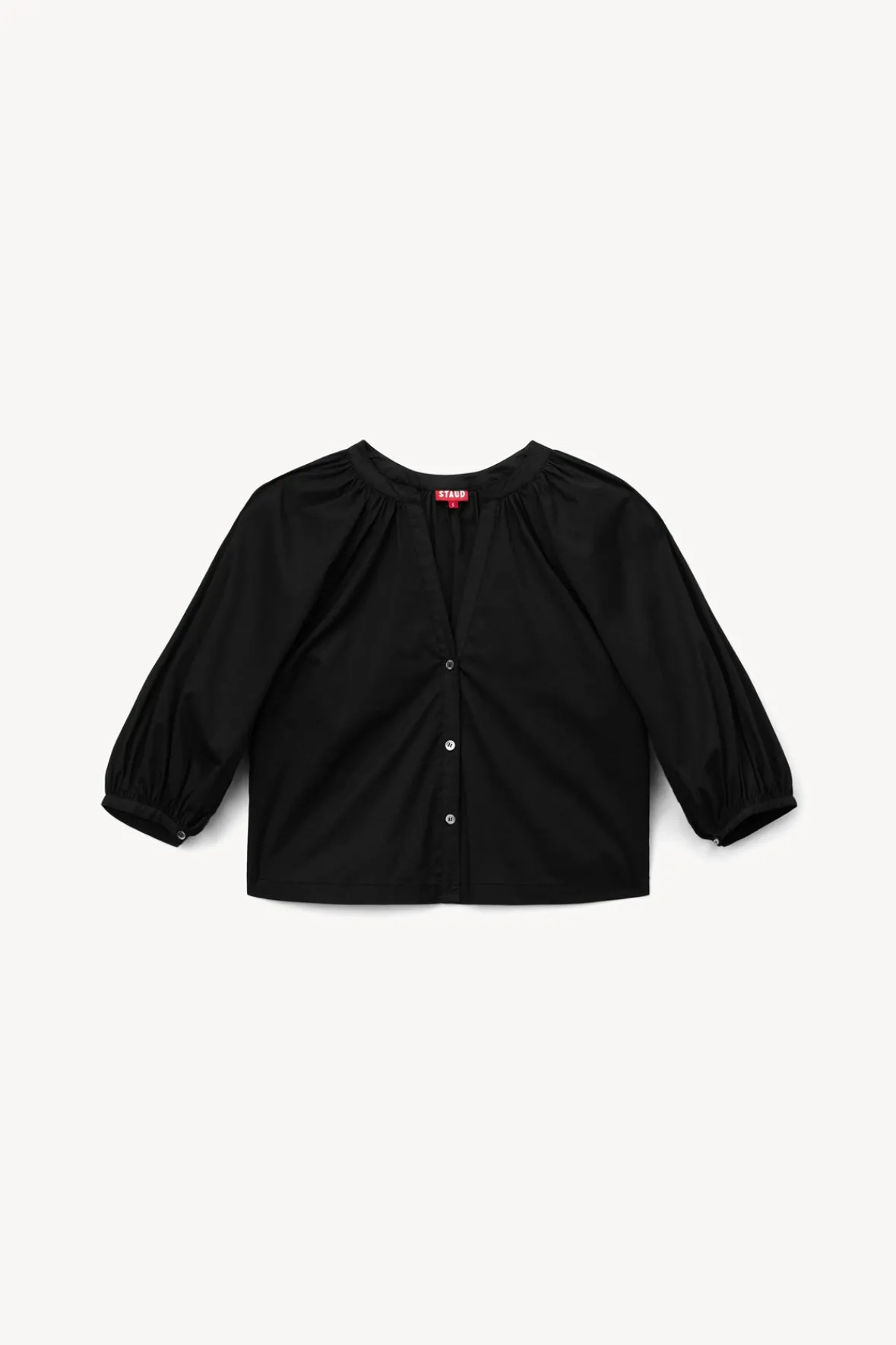 Tops|Poplin Shop<STAUD DILL TOP BLACK