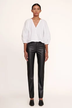Poplin Shop|Tops<STAUD DILL TOP   WHITE