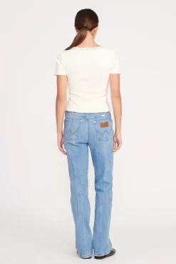 Best Sellers|Tops<STAUD DIXIE TOP IVORY
