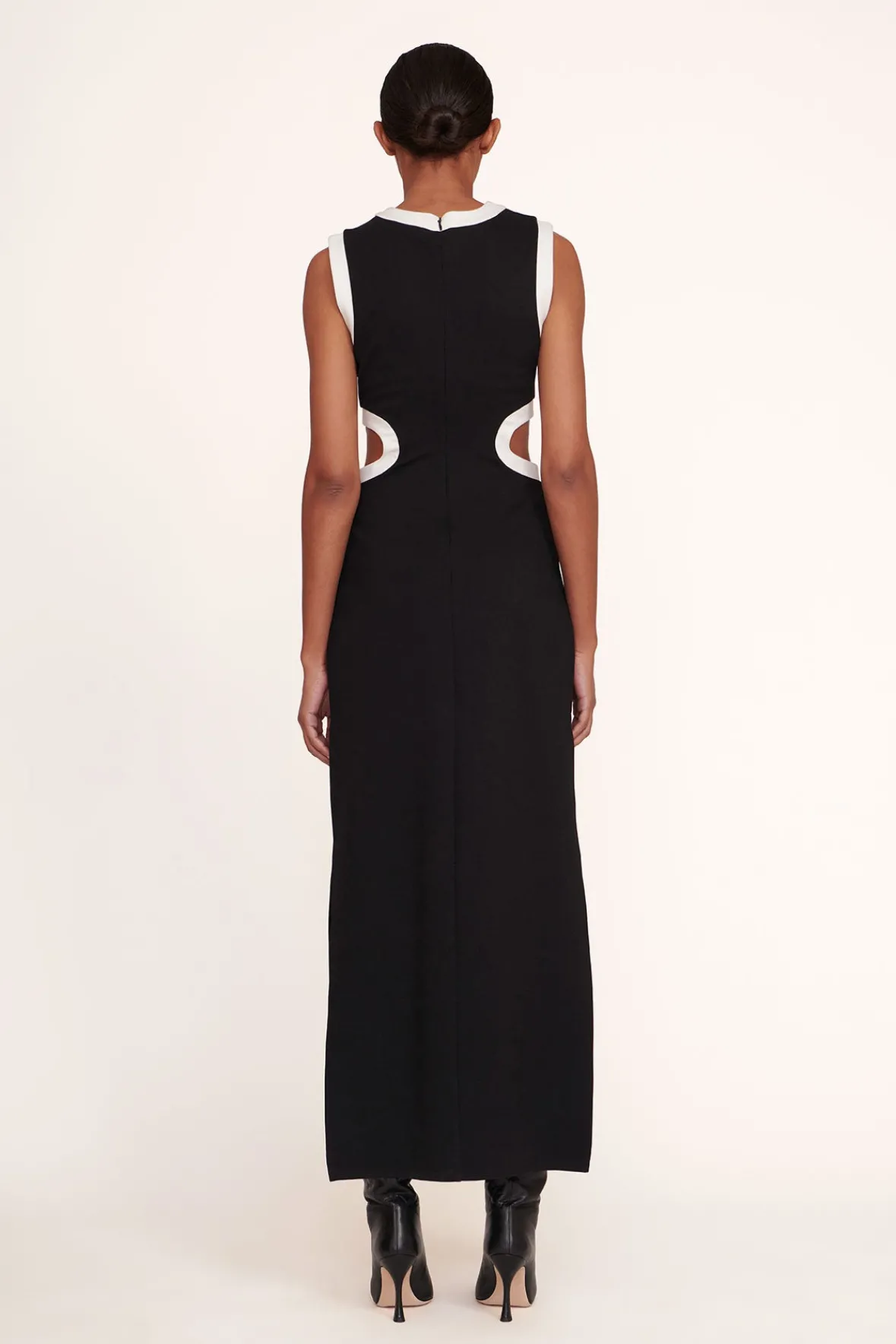 Dresses<STAUD DOLCE DRESS BLACK