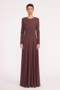 Dresses<STAUD DONOVAN DRESS BARK