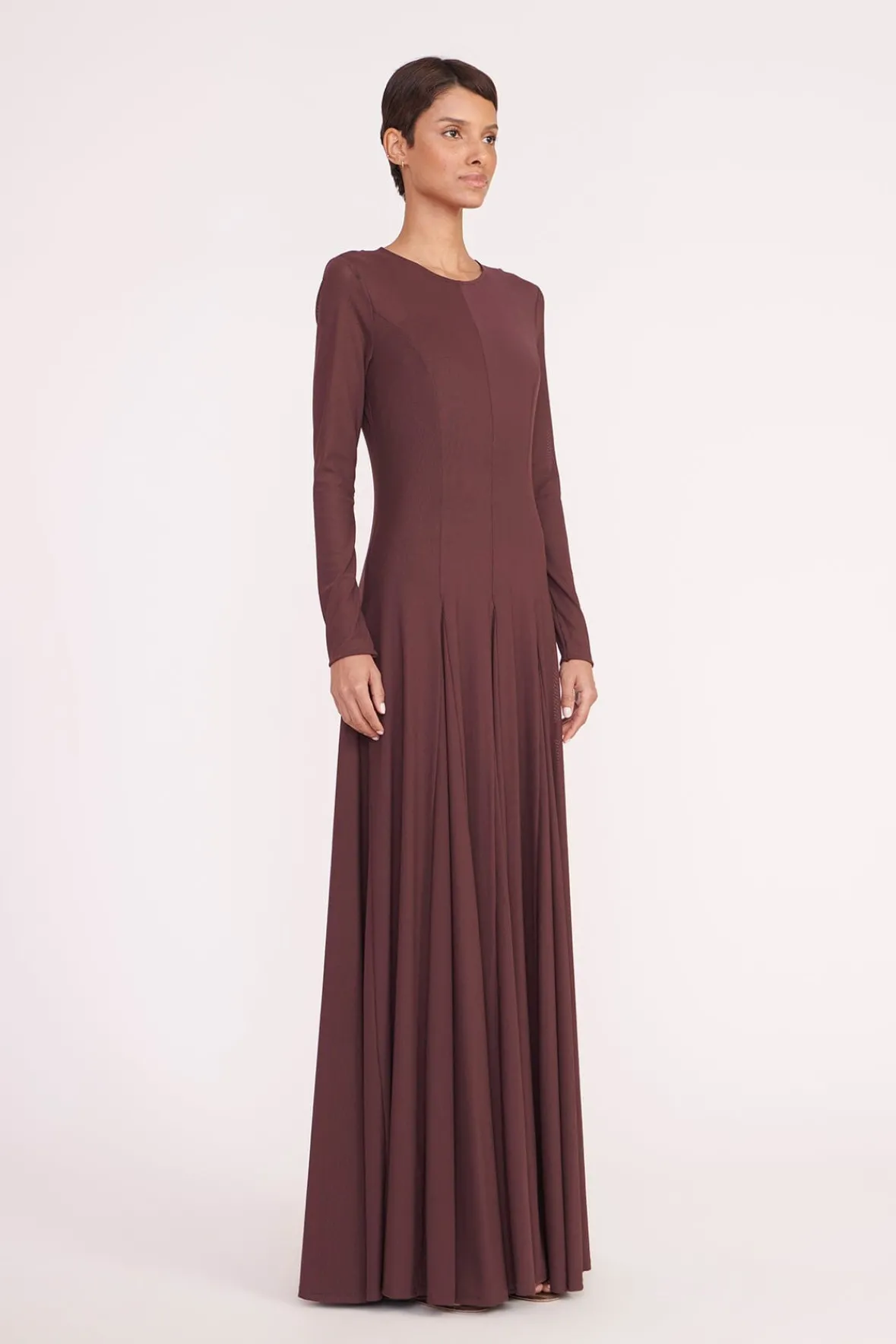 Dresses<STAUD DONOVAN DRESS BARK