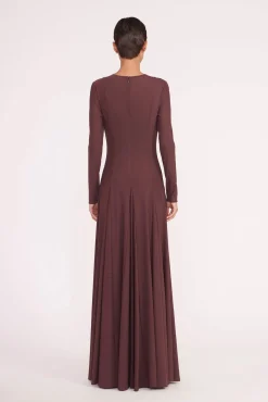 Dresses<STAUD DONOVAN DRESS BARK