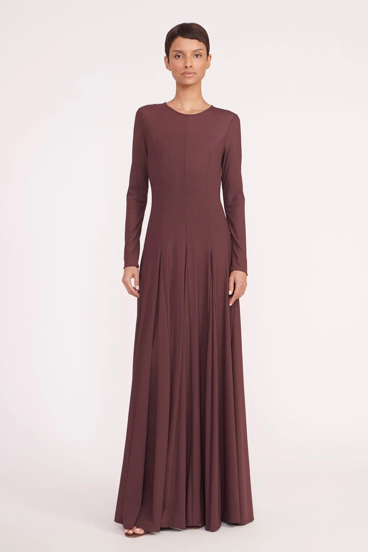 Dresses<STAUD DONOVAN DRESS BARK