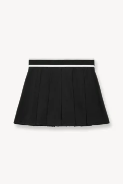 STAUD Court<STAUD DOUBLES SKIRT BLACK