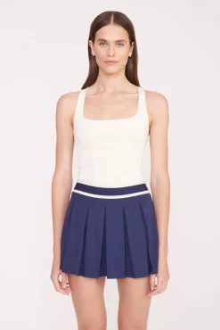 STAUD Court<STAUD DOUBLES SKIRT   NAVY