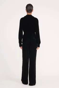 Dresses<STAUD ELIJAH JUMPSUIT BLACK