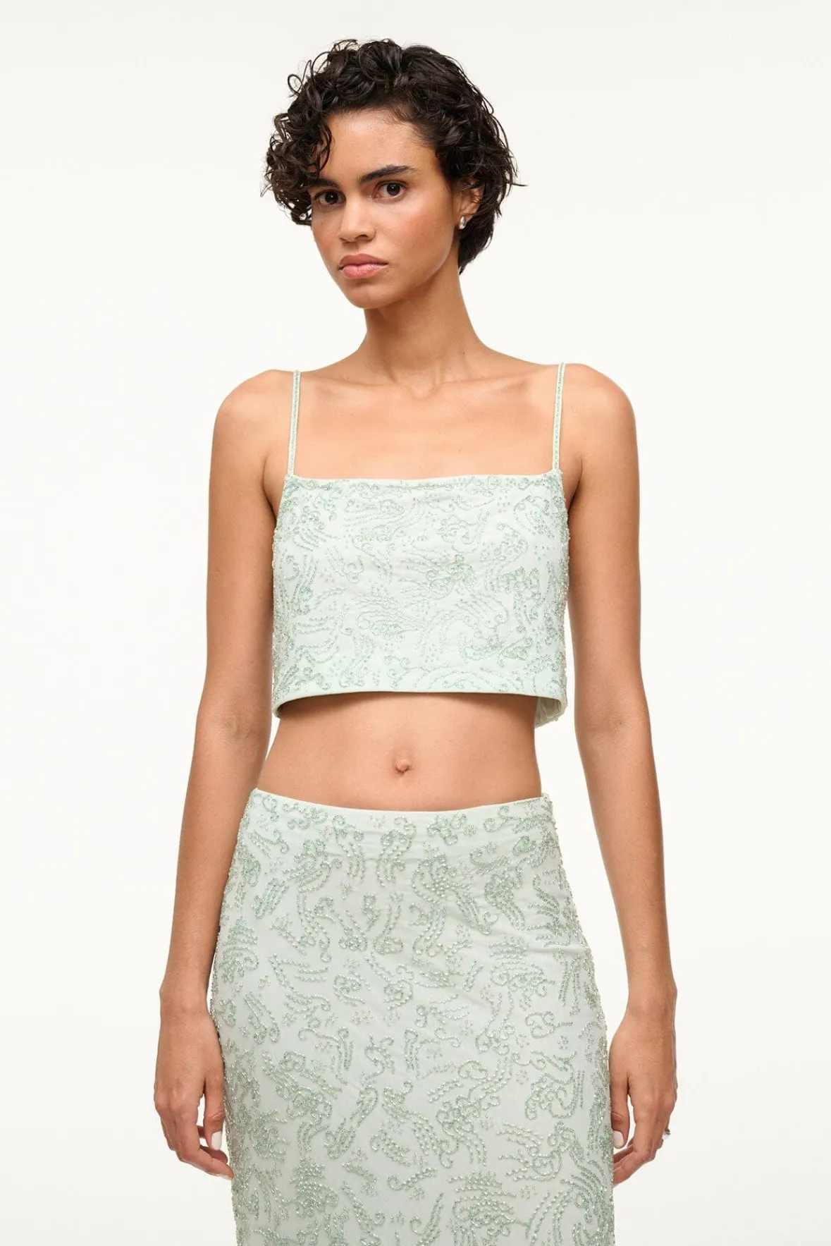 Tops|The Evening Edit<STAUD FERMO TOP CARIBBEAN