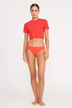 Cover-Ups<STAUD FERNANDA TOP  RED ROSE REDROSE