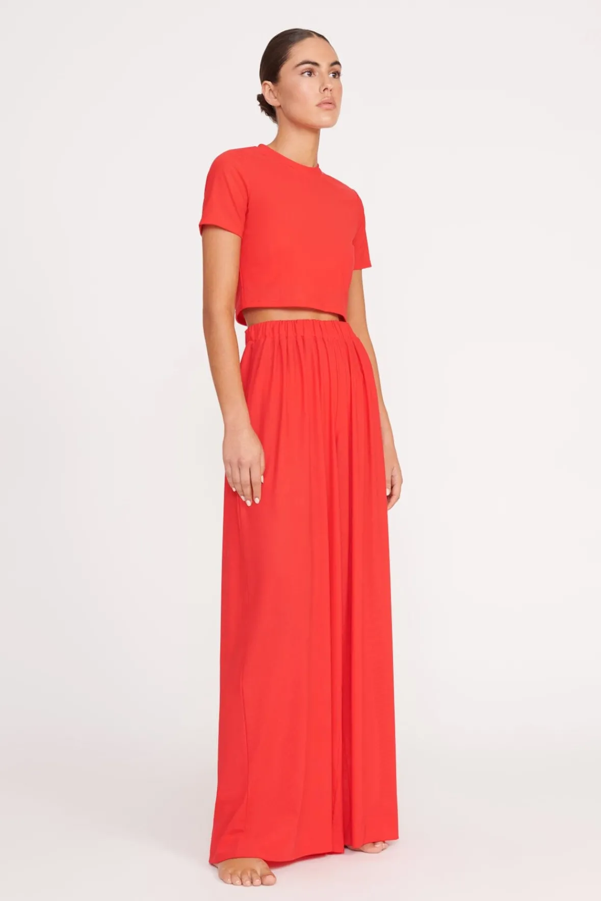 Cover-Ups<STAUD FERNANDA TOP RED ROSE REDROSE