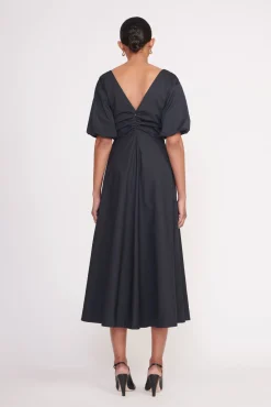 Poplin Shop<STAUD FINLEY DRESS BLACK