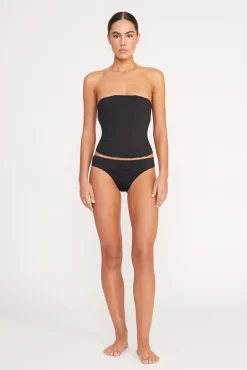 Bikinis<STAUD FRANCESCA BIKINI TOP   BLACK