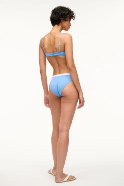 Bikinis<STAUD GEMMA BIKINI BOTTOM  AZURE WHITE AZUREWHITE